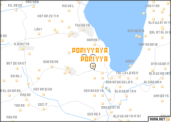 map of Poriyya