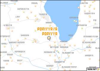 map of Poriyya