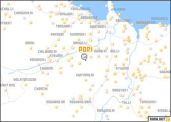 map of P\