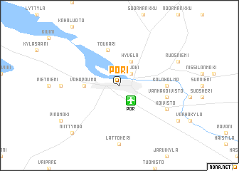 map of Pori