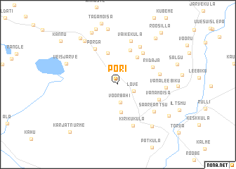 map of Pori