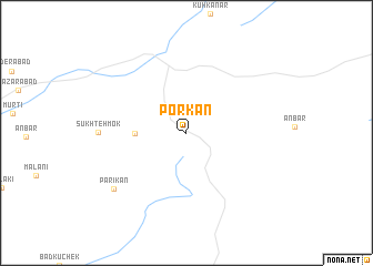 map of Porkan