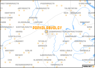 map of Porkolábvölgy