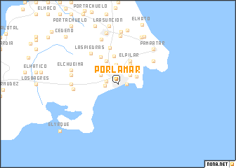 map of Porlamar