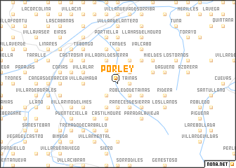 map of Porley