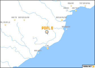 map of Porlo