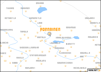 map of Pornainen