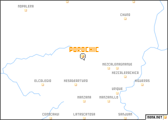 map of Porochic