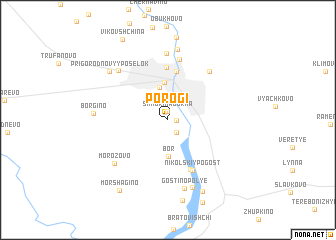 map of Porogi