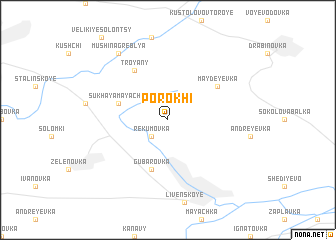 map of Porokhi