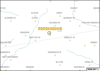 map of Porokhovka