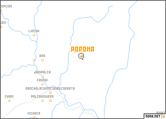 map of Poroma