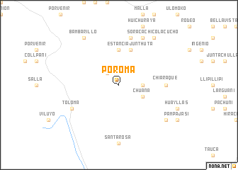 map of Poroma