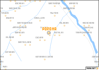 map of Poroma