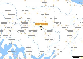 map of Porombi