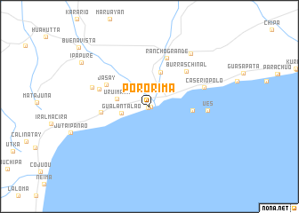 map of Pororima