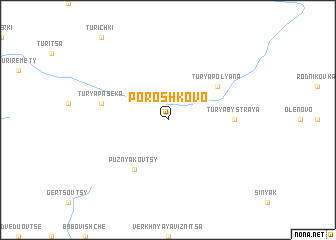 map of Poroshkovo