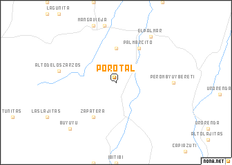 map of Porotal