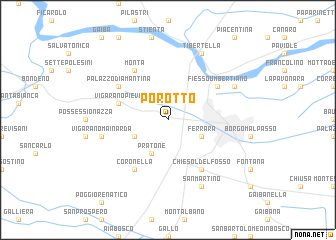 map of Porotto