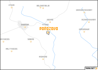 map of Porozovo