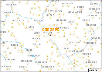 map of Porpera