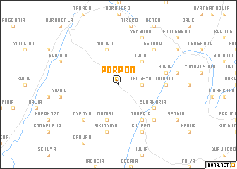 map of Porpon