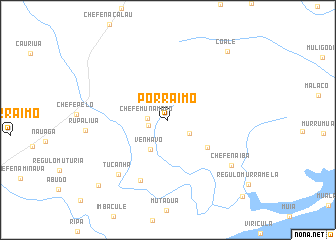 map of Porraimo