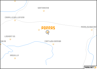 map of Porras