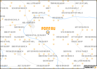 map of Porrau