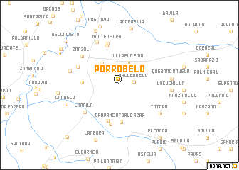 map of Porro Belo