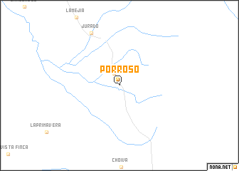 map of Porroso