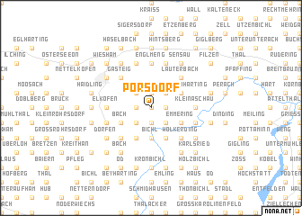 map of Pörsdorf