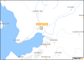 map of Porsea