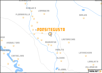 map of Por Si Te Gusta
