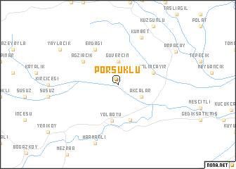 map of Porsuklu