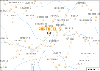 map of Portacelis