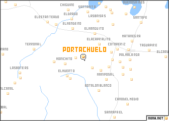 map of Portachuelo