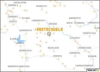 map of Portachuelo