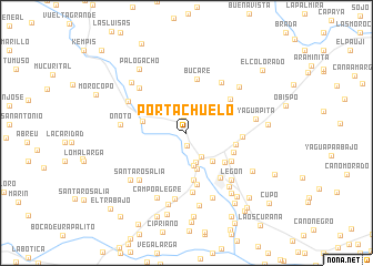 map of Portachuelo