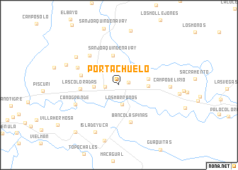 map of Portachuelo