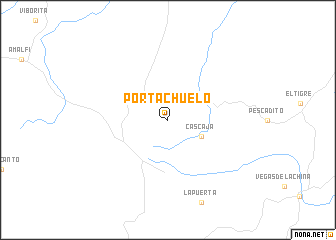 map of Portachuelo