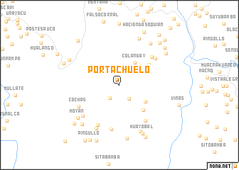 map of Portachuelo