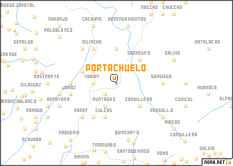 map of Portachuelo