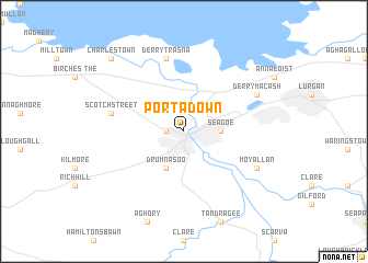 map of Portadown