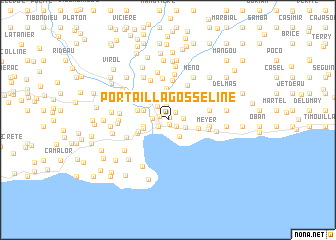 map of Portail la Gosseline