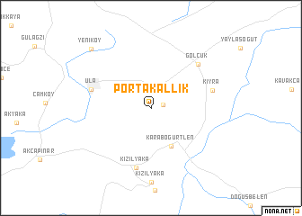 map of Portakallık