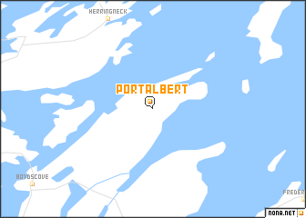 map of Port Albert