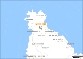 map of Portal