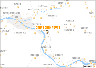 map of Port Amherst