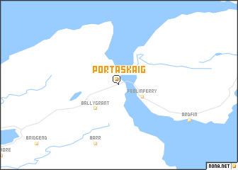 map of Port Askaig